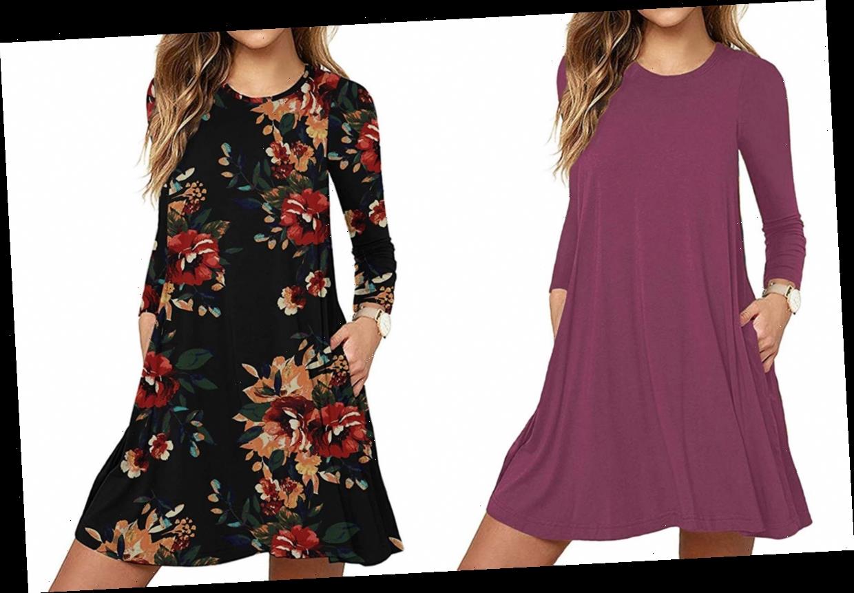This $22 comfortable T-Shirt Dress has a hidden highlight that customers can’t quit raving about